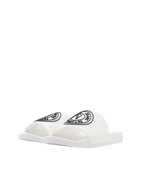 V-emblem slippers VERSACE JEANS COUTURE | 76YA3SQ3 ZS192.003